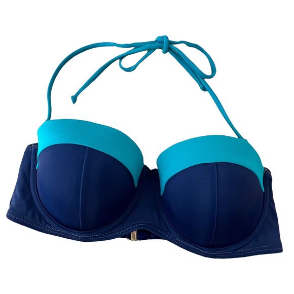 Victorias Secret‎ Molded Cup Underwire Bikini Top 34 C - Picture 1 of 3